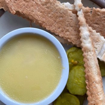 Ashten's - Smoked NC mountain trout rillettes with honey wheat crackers and house pickles - New American Near Me - Southern Pines, North Carolina