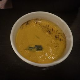 Butternut and apple soup