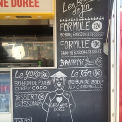 Les Bo-buns de Jin - Menus