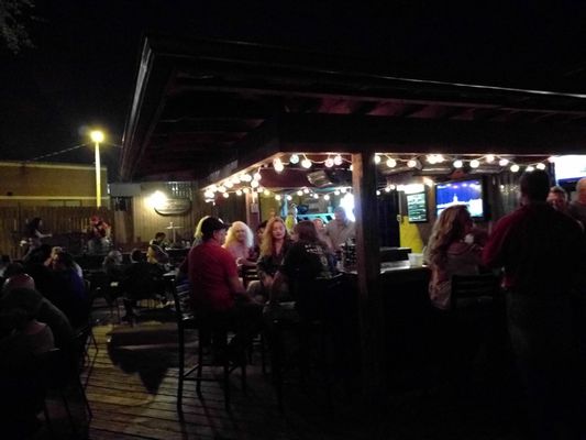 Photo of Louies Sports Pub - Fayetteville, NC, US. a group of people sitting at a bar