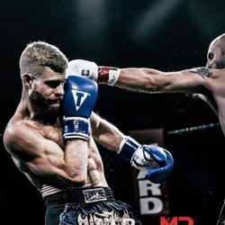 Metayo Muaythai Academy - Our team Muaythai fighter slipped an opponent lead hand jab during the fight