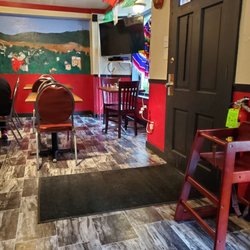 Santa Cruz - Inside of the restaurant