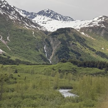 Chugach Adventures - Views from train ride, no roads only train or flying - Rafting/Kayaking Near Me - Girdwood, Alaska