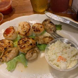 Broiled Scallops