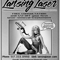 Lansing Laser Precision Tattoo Removal - Come in for your FREE consultation and 1/2 off your first laser treatment!