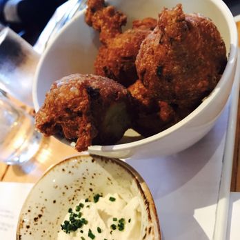 Mistral - Smoked Cos Beignets - Tapas/Small Plates Near Me - Princeton, New Jersey Mistral - Smoked Cos Beignets - Tapas/Small Plates Near Me - Princeton, New Jersey