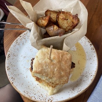Stationairy - Chicken Biscuit - New American Near Me - Nashville, Tennessee Stationairy - Chicken Biscuit - New American Near Me - Nashville, Tennessee