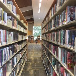 Richmond Public Library - Inside view from stacks.