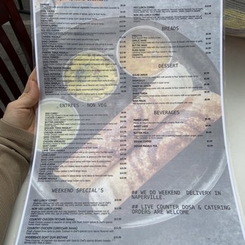 Thalaiva's Indian Kitchen - Menu - Indian Near Me - Park Ridge, Illinois