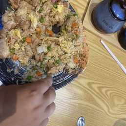 Kids chicken fried rice Kids chicken fried rice
