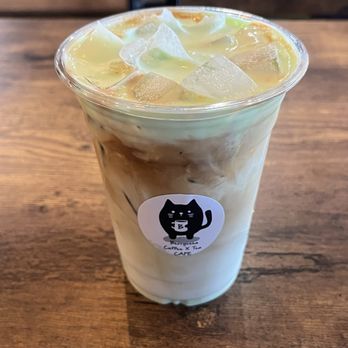 B Cafe - pandan paradise - Bubble Tea Near Me - San Jose, California