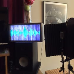Lights up my studio.
