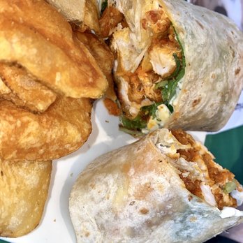 1741 Pub & Grill - Buffalo chicken wrap - New American Near Me - Middlefield, Connecticut