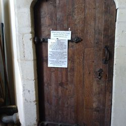 St Mary's Church - Door to the bell tower