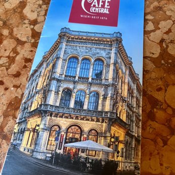 Café Central - Menu - Cafes Near Me - Vienna, 9 Café Central - Menu - Cafes Near Me - Vienna, 9