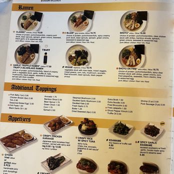 Silverlake Ramen - Menu - Noodles Near Me - Riverside, California