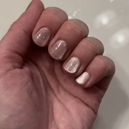 Crystal no chip mani