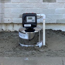 Broke back plumbing and filtration