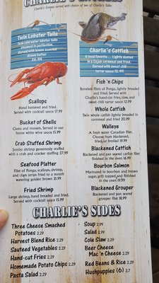 Menu photo 8 Catfish Charlie's Dubuque, IA