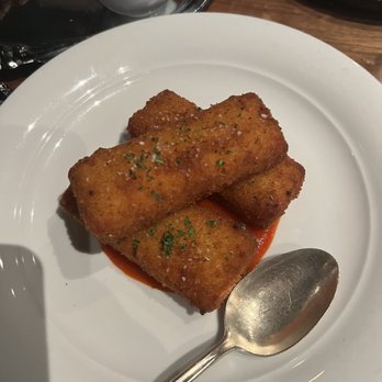 A5 Steakhouse - Macaroni and cheese croquettes. Lots of hype but I didn't see why. Crispy and fried nice but not special. - Steakhouses Near Me - Denver, Colorado