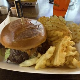 Mushroom Smash Burger