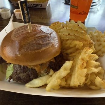 Ronak Mella Global Kitchen - Mushroom smash burger with waffle fries - Pan Asian Near Me - Woodbridge, Virginia Ronak Mella Global Kitchen - Mushroom smash burger with waffle fries - Pan Asian Near Me - Woodbridge, Virginia