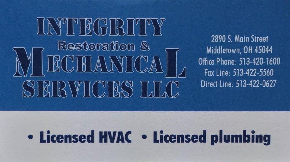 Slide of Integrity Restoration & Mechanical Services