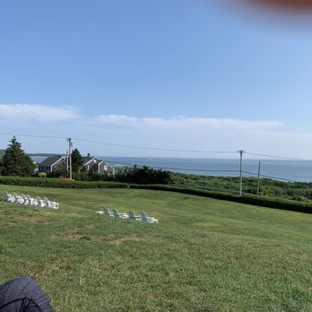 The Barn - View from the Springhouse lawn. Nice place to have your coffee. - New American Near Me - Block Island, Rhode Island