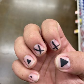 Nails 4U & Spa - What I got. Nails were not trimmed or given a neutral base coat. - Nail Salons Near Me - San Jose, California Nails 4U & Spa - What I got. Nails were not trimmed or given a neutral base coat. - Nail Salons Near Me - San Jose, California