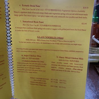 Pho Huong Viet - Menu 2 of 4 - Vietnamese Near Me - San Francisco, California Pho Huong Viet - Menu 2 of 4 - Vietnamese Near Me - San Francisco, California