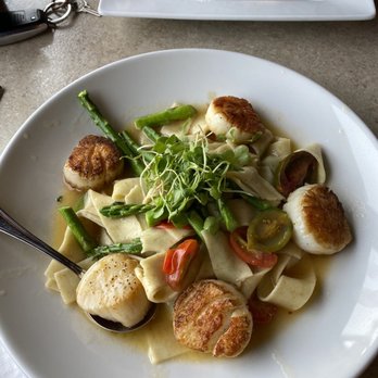 Twin Willows - Scallop pappardelle - Seafood Near Me - Narragansett, Rhode Island Twin Willows - Scallop pappardelle - Seafood Near Me - Narragansett, Rhode Island