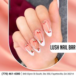Lush Nail Bar - Roses are red; violets are blue New nails are sweet, and so are you always welcome.