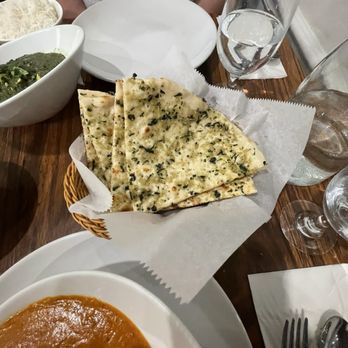 Persis Indian Grill - Garlic Naan - Indian Near Me - Exton, Pennsylvania
