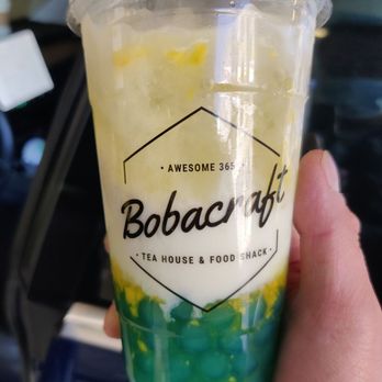 Bobacraft Cafe - Mango woodear boba - Bubble Tea Near Me - Alhambra, California Bobacraft Cafe - Mango woodear boba - Bubble Tea Near Me - Alhambra, California