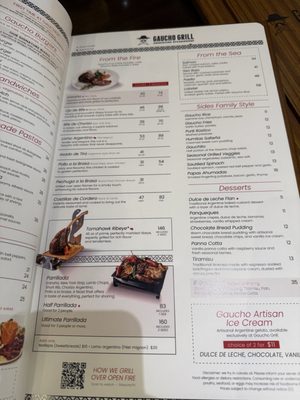 Menu photo 3 Gaucho Grill Argentine Steakhouse Pasadena, CA Menu photo 3 Gaucho Grill Argentine Steakhouse Pasadena, CA