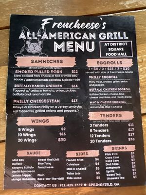 Menu photo 2 Frencheese Springfield, GA