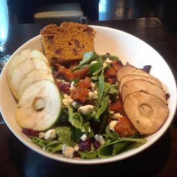 Plae Bistro - Roasted pear and apple salad,sooooo good. - New American Near Me - Green Bay, Wisconsin
