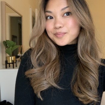 Monarch Salon - I went super super light from totally black hair within (2) sessions - Hair Salons Near Me - La Jolla, California