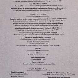 Papa Lozzi Italia - Menu