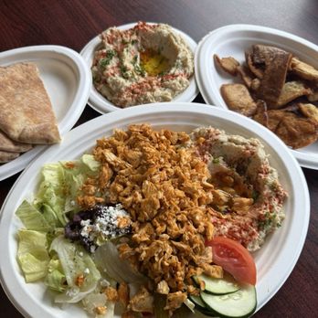 Falafel, Etc - Chicken Shawarma Plate - Middle Eastern Near Me - Fremont, California