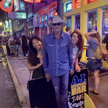 AJ's Good Time Bar - Just look for Alan Jackson outside! - Bars Near Me - Nashville, Tennessee AJ's Good Time Bar - Just look for Alan Jackson outside! - Bars Near Me - Nashville, Tennessee