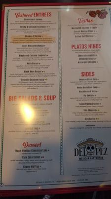 Menu photo 4 Del Pez Glen Mills, PA Menu photo 4 Del Pez Glen Mills, PA