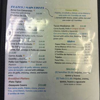 La Esquina Hondurena Restaurant - Mains and sides menu - Honduran Near Me - Baltimore, Maryland La Esquina Hondurena Restaurant - Mains and sides menu - Honduran Near Me - Baltimore, Maryland