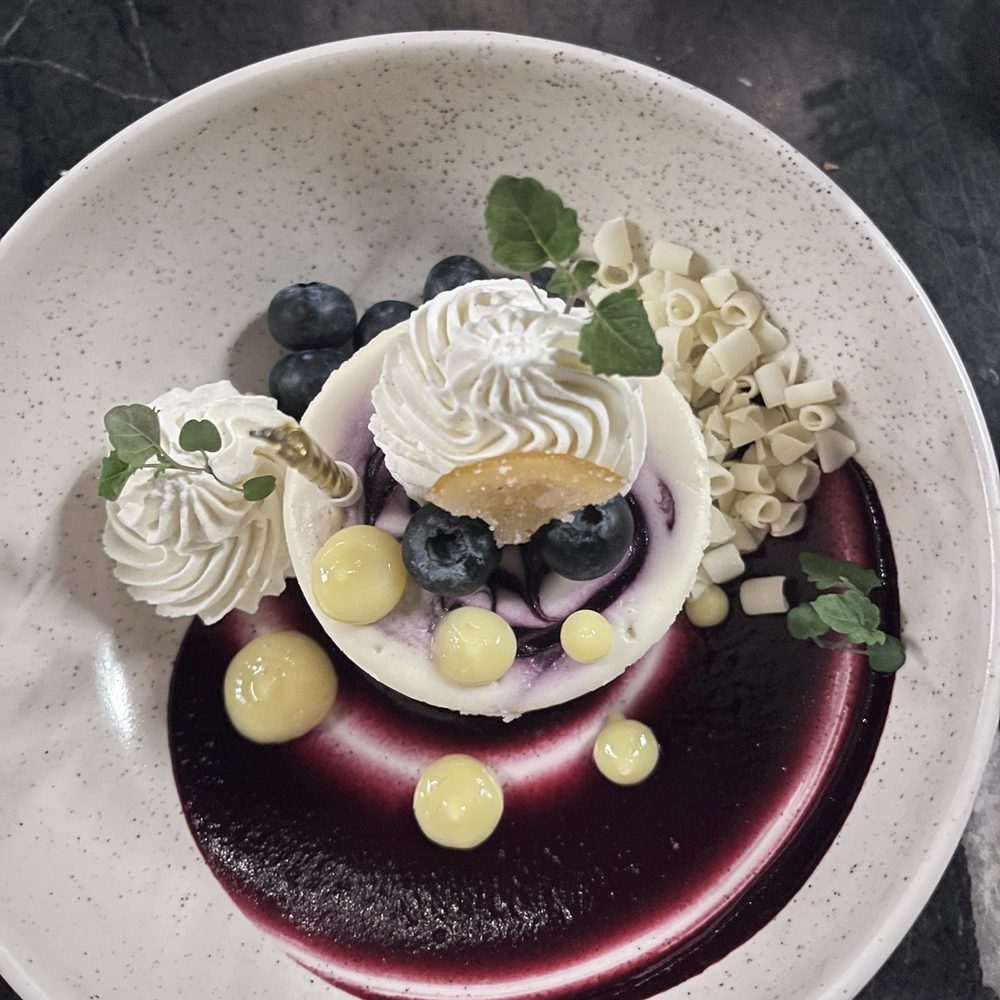 Proof No. 5 - Amazing lemon, blueberry dessert. - New American Near Me - Wheaton, Illinois Proof No. 5 - Amazing lemon, blueberry dessert. - New American Near Me - Wheaton, Illinois