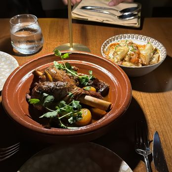 Zuri - Lamb Tagine & cauliflower - Moroccan Near Me - Miami, Florida Zuri - Lamb Tagine & cauliflower - Moroccan Near Me - Miami, Florida
