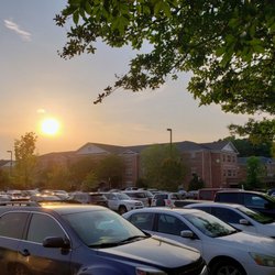 Elon University - Sunset on Elon University Campus