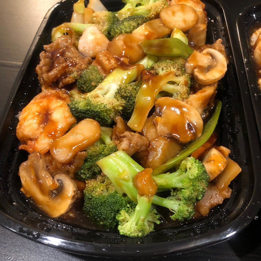Three Gorges Three - two trays of food - Chinese Near Me - Westborough, Massachusetts Three Gorges Three - two trays of food - Chinese Near Me - Westborough, Massachusetts