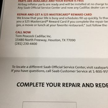 Tom Peacock Cadillac - Auto Repair Near Me - Houston, Texas Tom Peacock Cadillac - Auto Repair Near Me - Houston, Texas