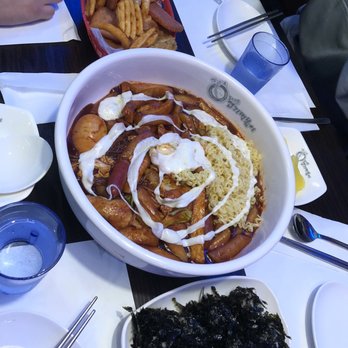 Luv Dduk - Yuppdukk Set B! w/ extra ramen noodles and spam - Korean Near Me - Cerritos, California Luv Dduk - Yuppdukk Set B! w/ extra ramen noodles and spam - Korean Near Me - Cerritos, California