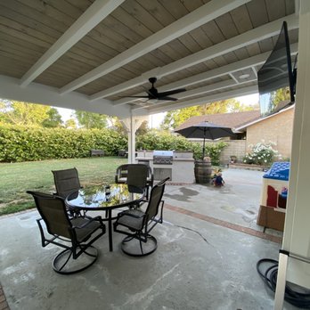 Strong Construction - Beautiful underside of our patio design! - General Contractors Near Me Strong Construction - Beautiful underside of our patio design! - General Contractors Near Me